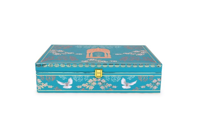 2 Tin Jar 16 Cavity Bird Print - Image 7