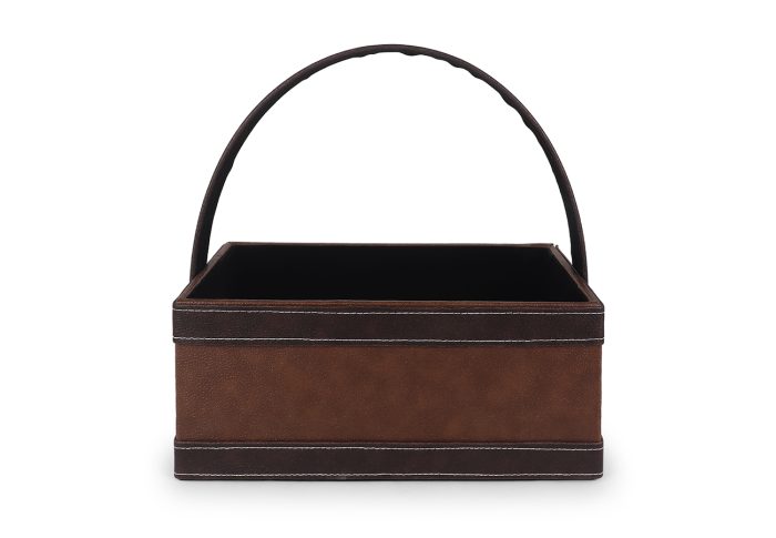 Brown Lather Basket - Image 2