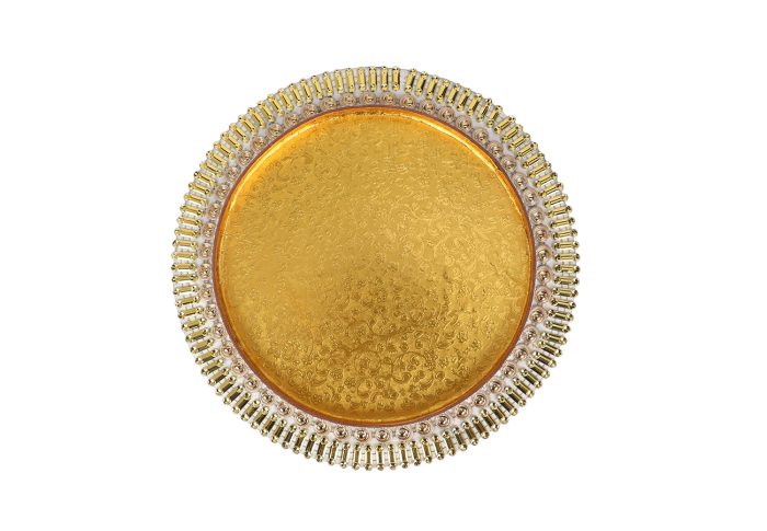 Small Golden Thali