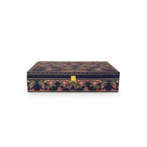 4 Jar 12 Cavity Royal Floral Dry Fruit & Chocolate Gift Box – Hi Fashion - Image 6