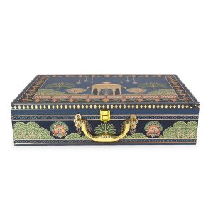 Luxury 6-Jar Royal Theme MDF Gift Box – Premium Dry Fruit & Gourmet Hamper by Hi Fashion - Image 6