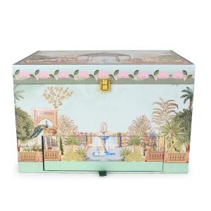 Royal Multi-Compartment MDF Gifting Box with 4 Jars and Drawer – Designer Gift Hamper by Hi Fashion - Image 5