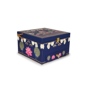 Royal Lotus Jar & Chocolate Box – 4 Jar12 Cavity Set with Drawer by Hi Fashion - Image 3