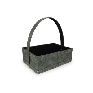 Elegant Green MDF Hamper Basket with Handle – Premium Gifting Tray by Hi Fashion - Image 3