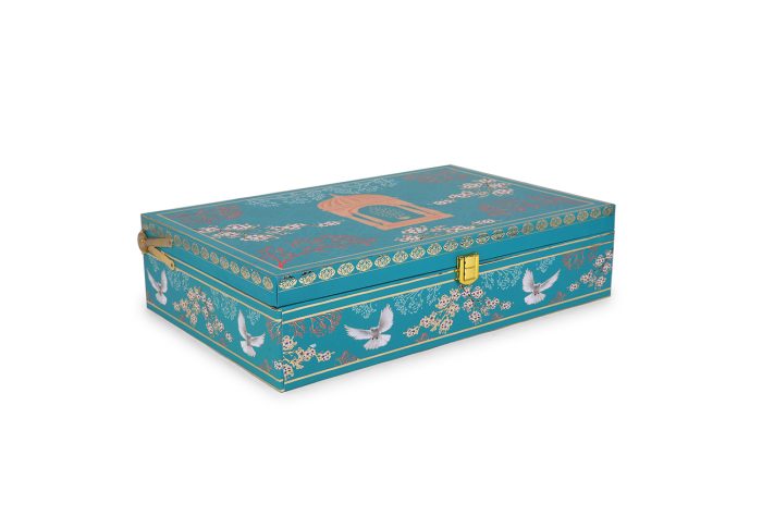 2 Tin Jar 16 Cavity Bird Print - Image 2