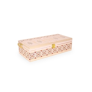 Elegant Peach Arch Window Jar Gift Box – Set of 3 Jars by Hi Fashion - Image 6