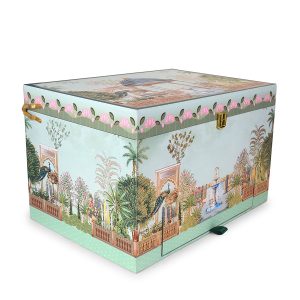 Royal Multi-Compartment MDF Gifting Box with 4 Jars and Drawer – Designer Gift Hamper by Hi Fashion - Image 6