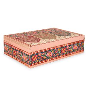 Ethnic Designer MDF Gift Box with 2 Jars & 12 CAVITY – Luxury Gifting by Hi Fashion - Image 2