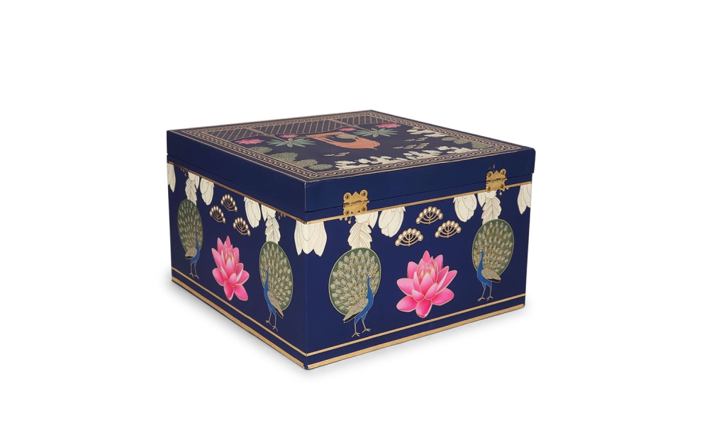 Royal Lotus Jar & Chocolate Box – 4 Jar12 Cavity Set with Drawer by Hi Fashion - Image 4