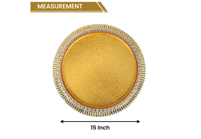 Big Golden Thali - Image 3