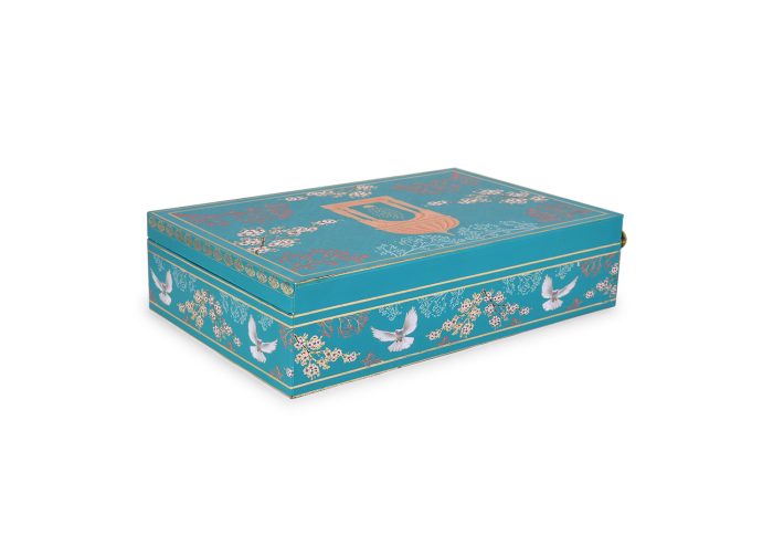 2 Tin Jar 16 Cavity Bird Print - Image 3