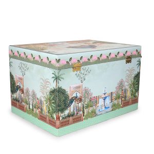 Royal Multi-Compartment MDF Gifting Box with 4 Jars and Drawer – Designer Gift Hamper by Hi Fashion - Image 7