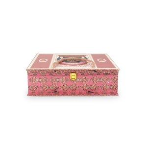 Royal Pink Jar Gift Box – 4 Designer Jars with Satin Lining by Hi Fashion - Image 6