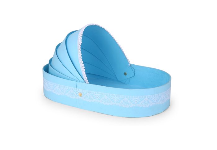 Small Blue Pram - Image 6
