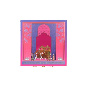 Royal Square MDF Dry Fruit Box – 5 Partition Gifting Box by Hi Fashion - Image 3