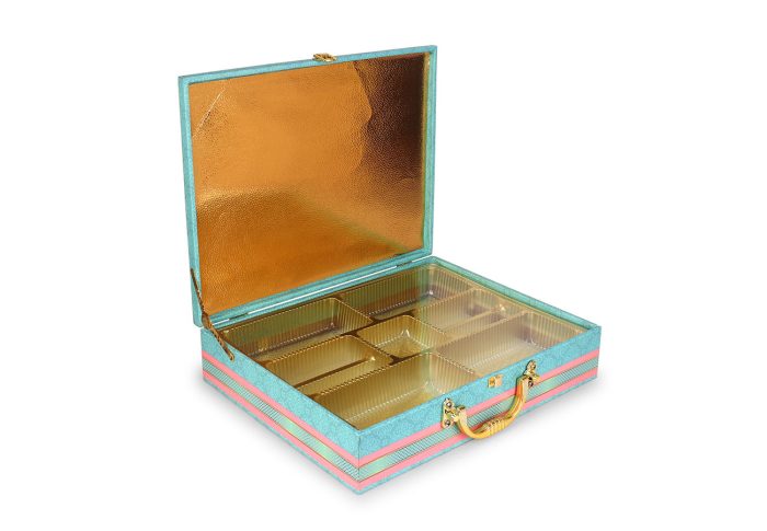 Blue Bhaji Box