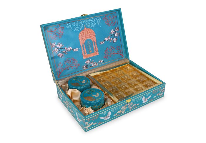 2 Tin Jar 16 Cavity Bird Print - Image 5