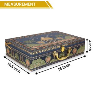 Luxury 6-Jar Royal Theme MDF Gift Box – Premium Dry Fruit & Gourmet Hamper by Hi Fashion - Image 5