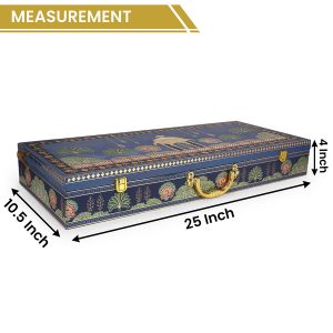 Royal Heritage MDF Dry Fruit & Sweets Gift Box – Premium Festive Hamper by Hi Fashion - Image 4
