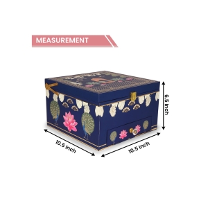 Royal Lotus Jar & Chocolate Box – 4 Jar12 Cavity Set with Drawer by Hi Fashion - Image 7